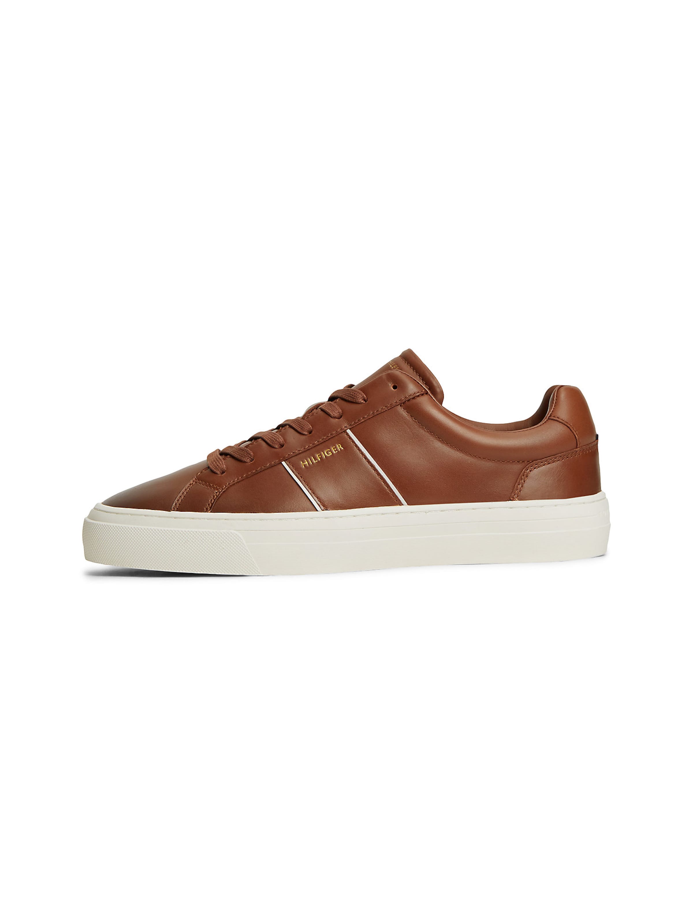 TOMMY HILFIGER Sneakers 'New York' in Brown: front