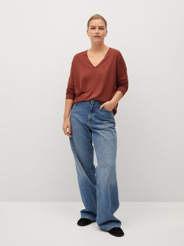 Pull-over 'LISA' MANGO en rouge