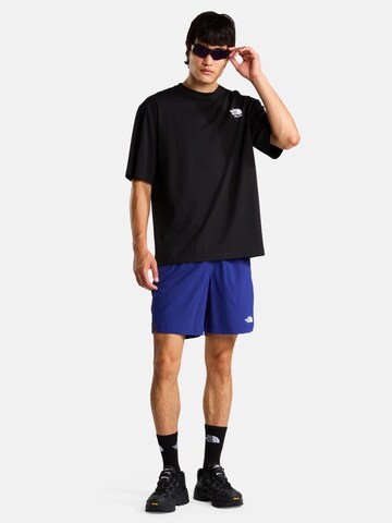 Maglietta 'M LET'S BE BUDDIES OVERSIZED SS TEE' di THE NORTH FACE in nero