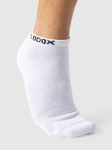 Smilodox Socken ' Sneaker' in Weiß