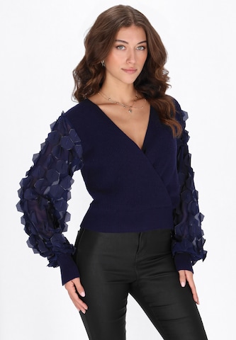 faina - Jersey en azul: frente