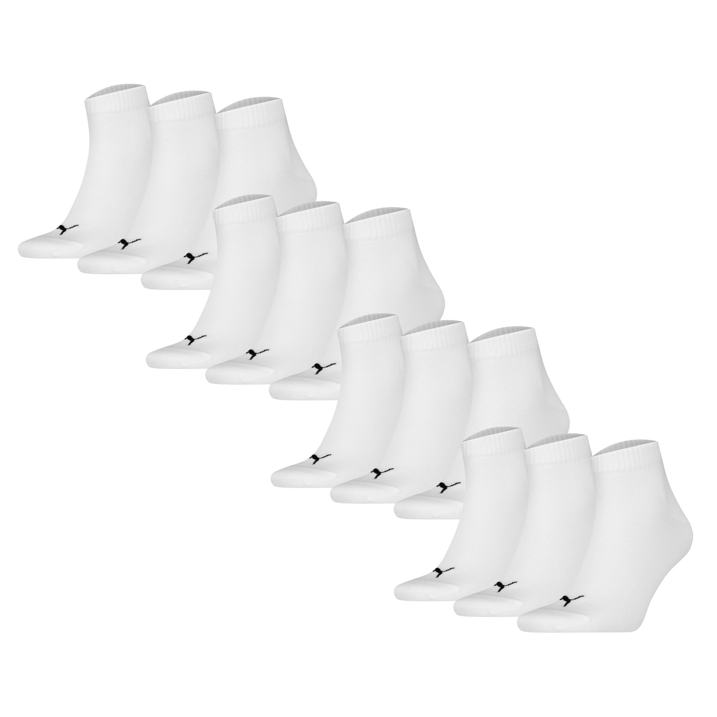 Chaussettes PUMA en blanc : devant