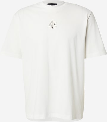 ARMANI EXCHANGE T-shirt i vit: framsida