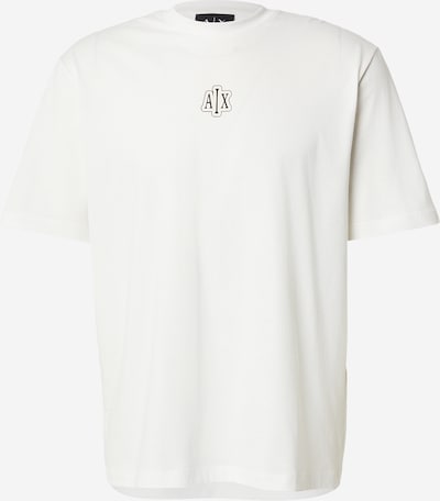XS dydžio Marškinėliai iš ARMANI EXCHANGE, spalva – juoda / balkšva, Prekių apžvalga