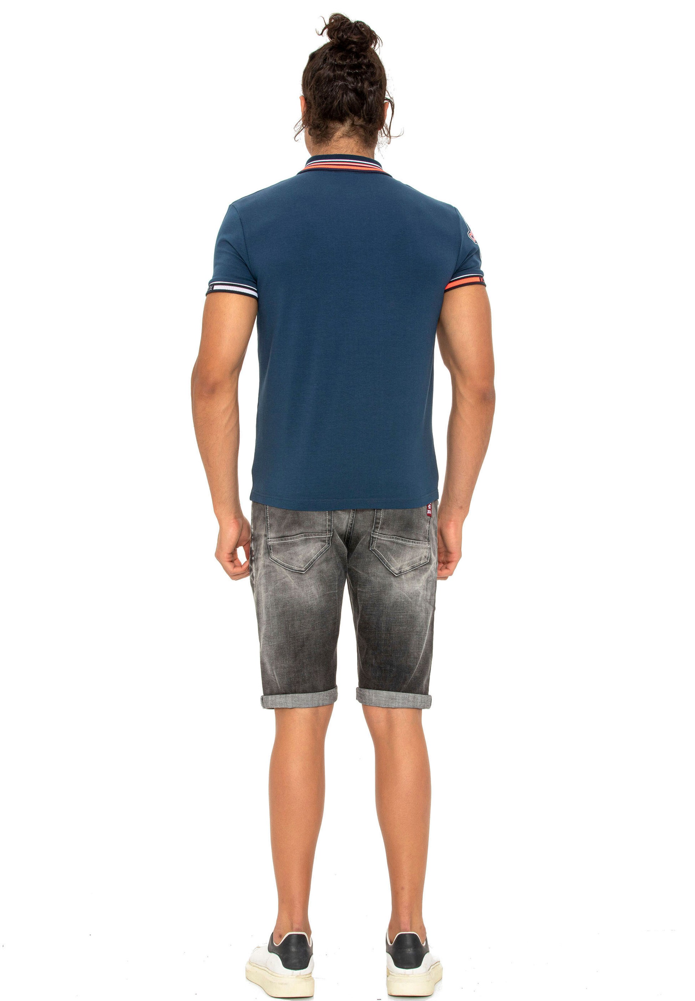 CIPO & BAXX Shirt in Blue