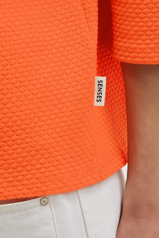 SENSES.THE LABEL Shirt in Orange