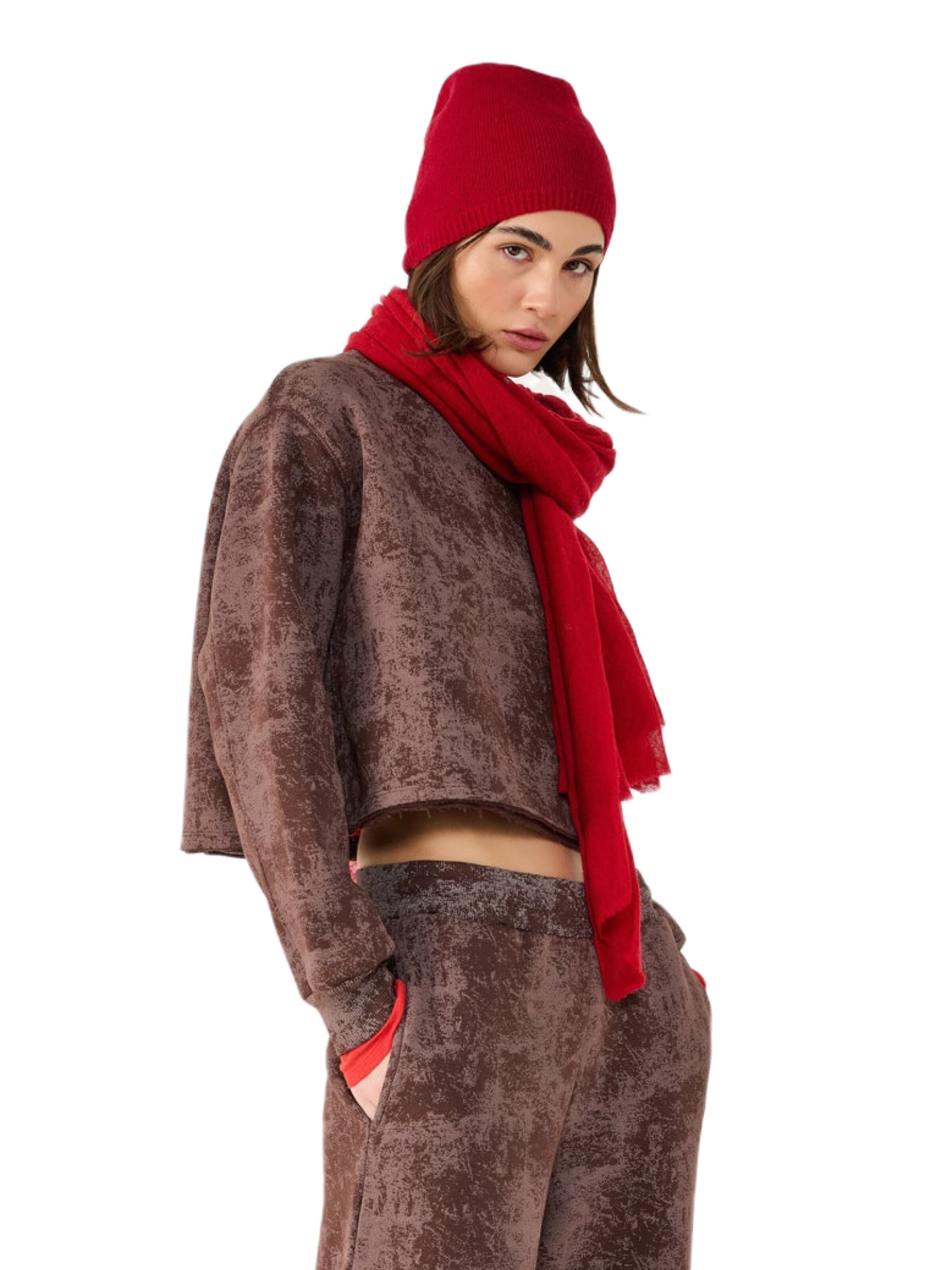 No Matter What Sweatshirt in Brown