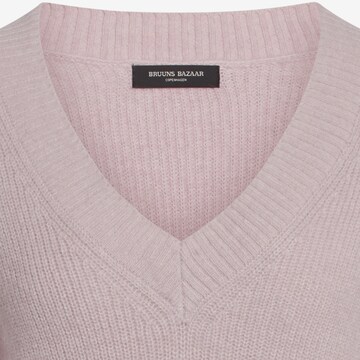BRUUNS BAZAAR Sweter w kolorze różowy