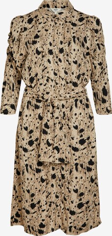 OBJECT Shirt Dress 'Donna' in Beige: front