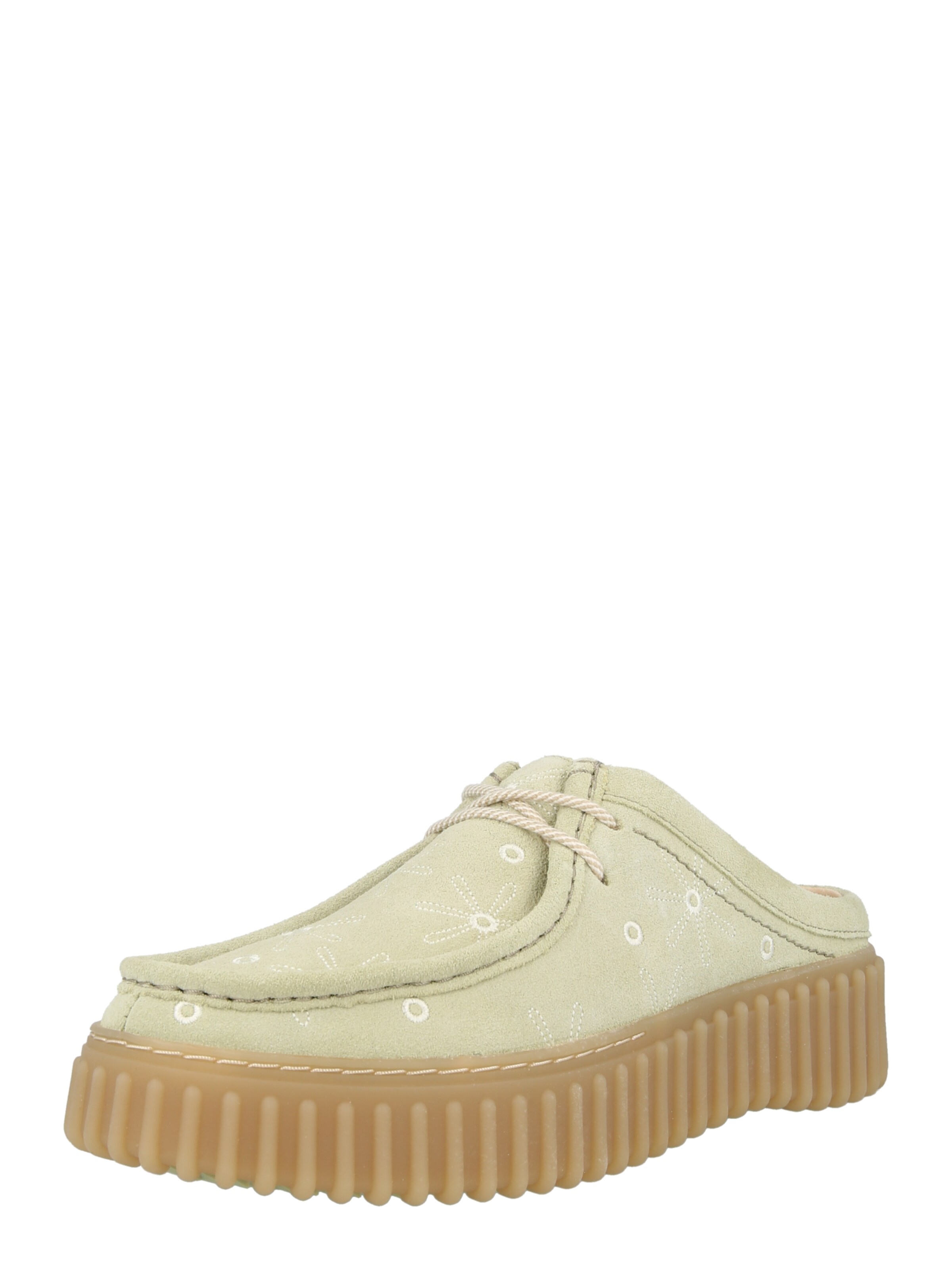 CLARKS Μιούλ 'Torhill' σε πράσινο: μπροστά