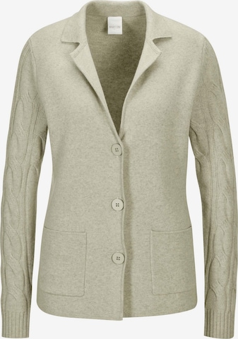 Cardigan MADELEINE en gris : devant