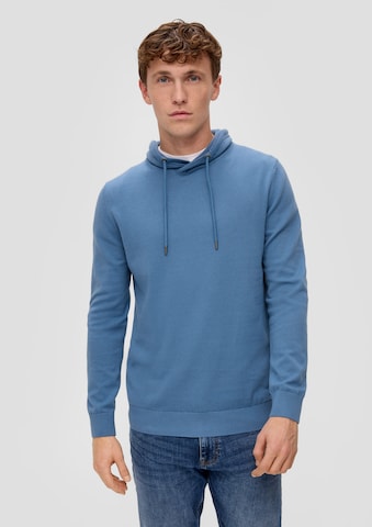 s.Oliver Pullover i blå: forside