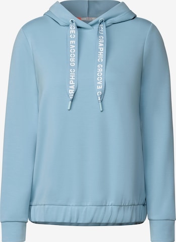 CECIL Sweatshirt in Blau: predná strana