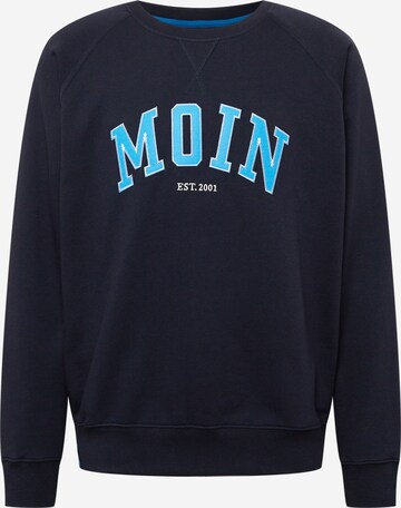 Sweat-shirt Derbe en bleu : devant