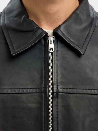 SELECTED Veste mi-saison en L en noir, Vue avec produit