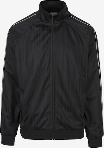Karl Kani Sweatjacke in Schwarz: Vorderseite
