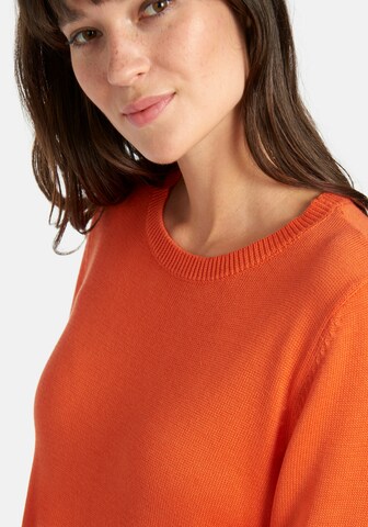 Peter Hahn Rundhals Pullover aus SUPIMA®-­ Baumwolle in Orange