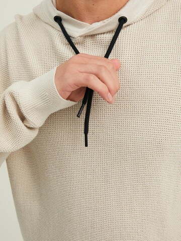 JACK & JONES Sweater in Beige