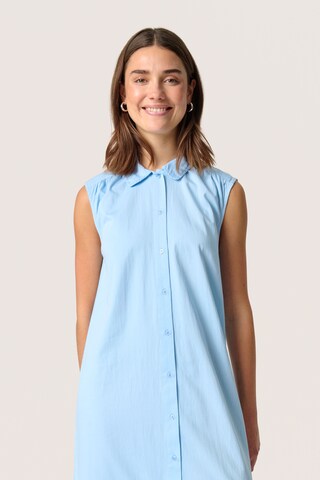 SOAKED IN LUXURY Blousejurk in Blauw
