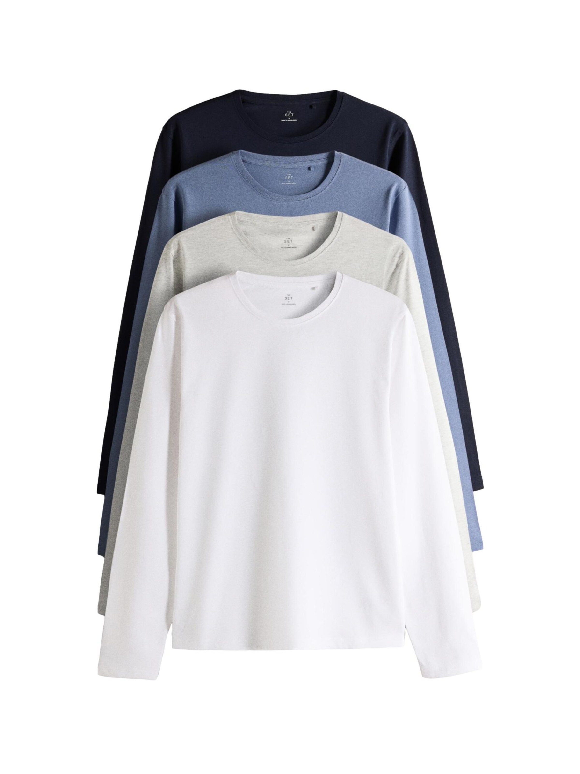 The Set Shirt in Mischfarben: Vorderseite