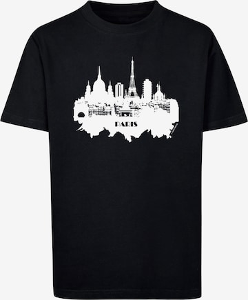 F4NT4STIC Shirt \'Cities Collection - Paris skyline\' in Schwarz | ABOUT YOU