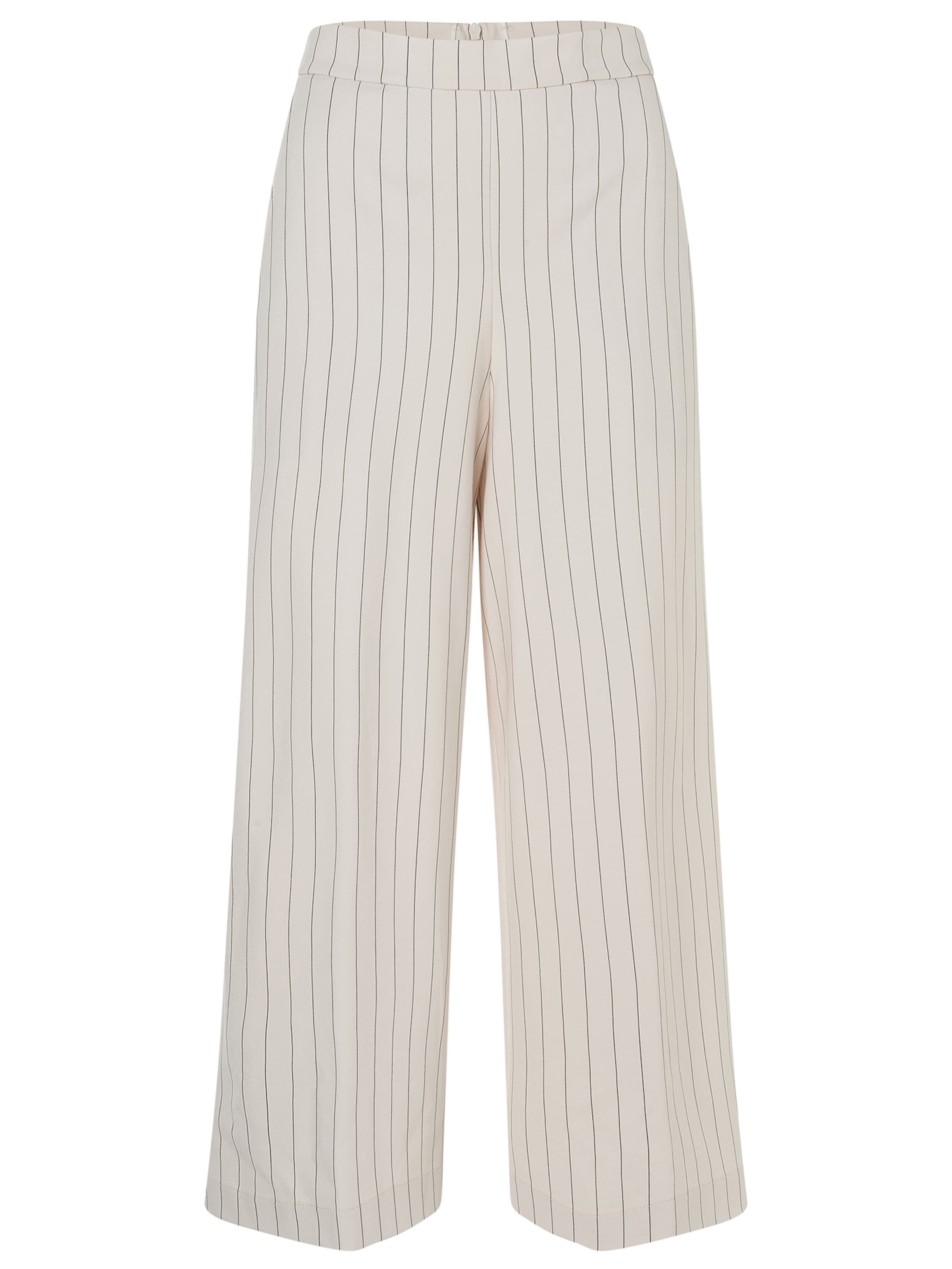 Ana Alcazar Wide Leg Hose 'Zasina' in Weiß: Vorderseite