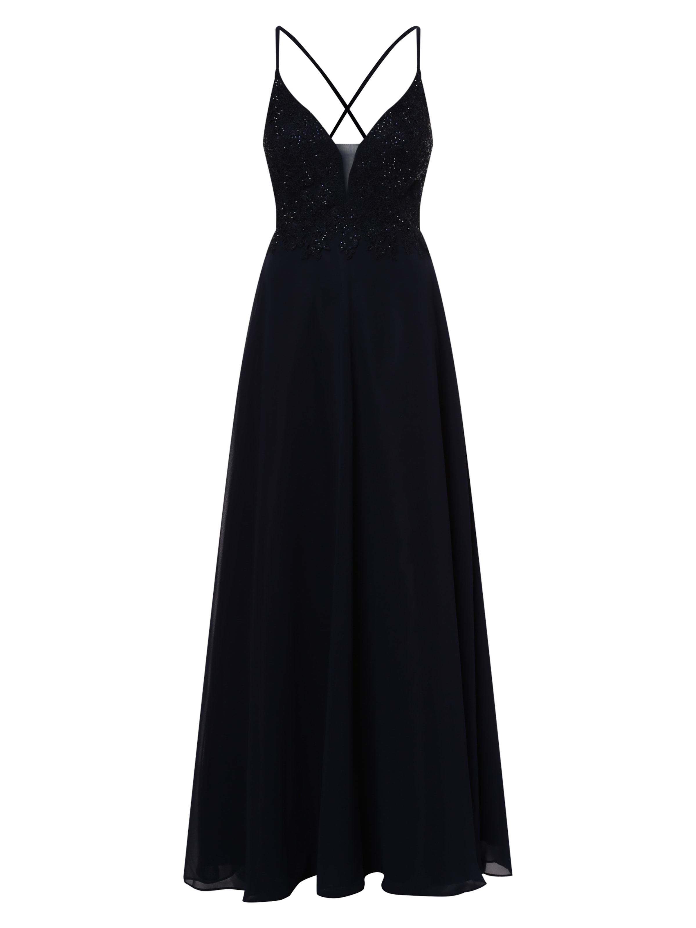Luxuar Fashion Abendkleid ' ' in Blau: Vorderseite