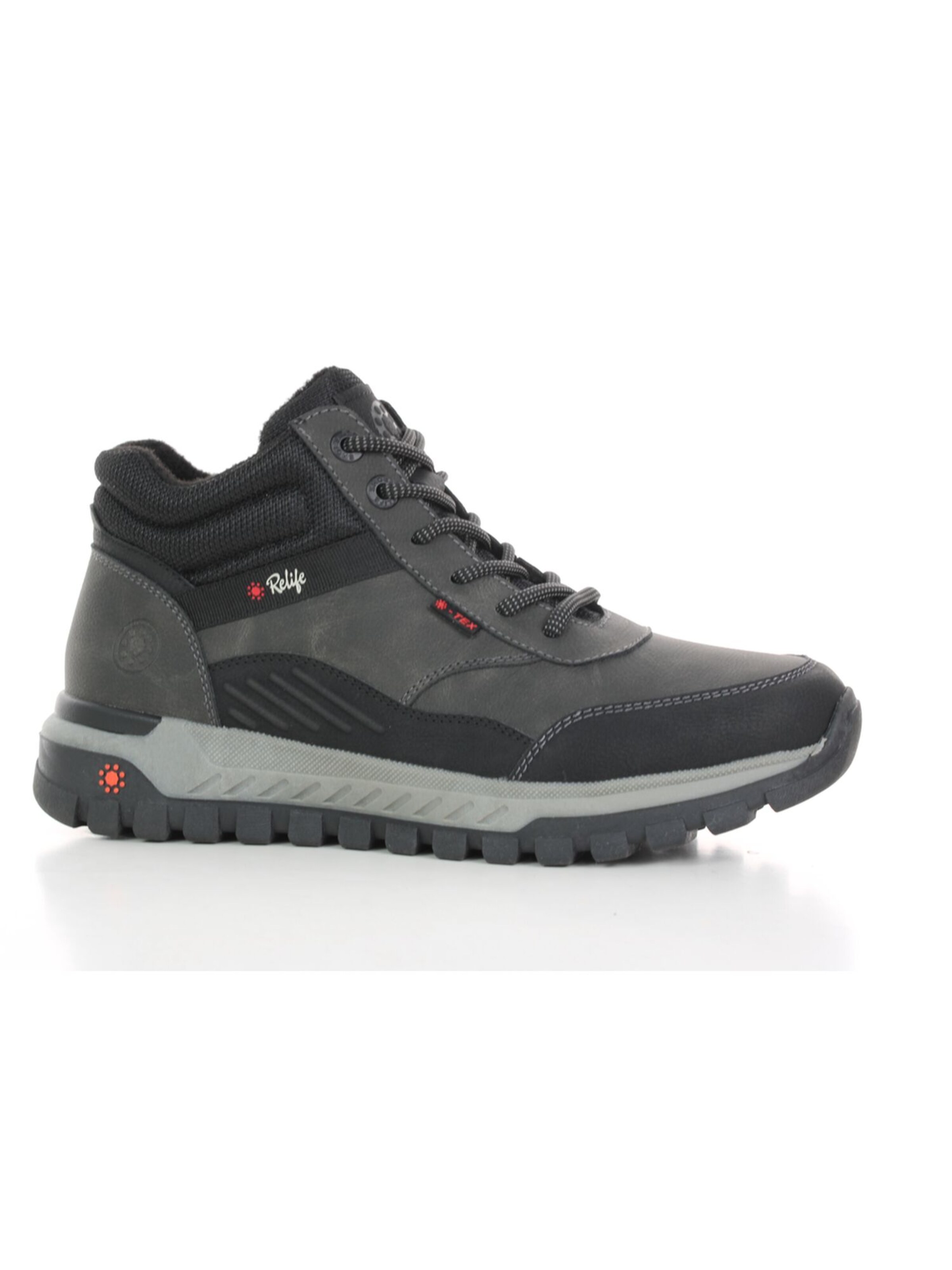 Relife Lace-up boot in Black