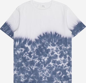T-Shirt s.Oliver en bleu : devant