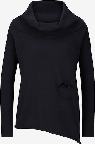 Pull-over Linea Tesini by heine en noir : devant