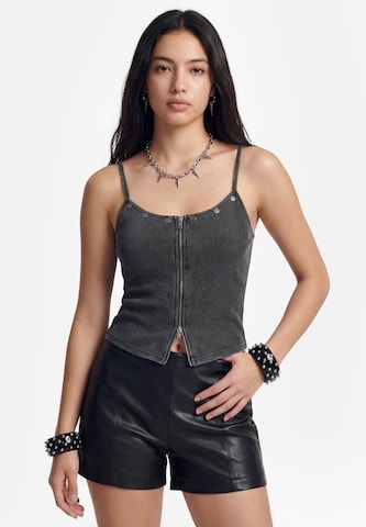 Haut myMo ROCKS en gris : devant