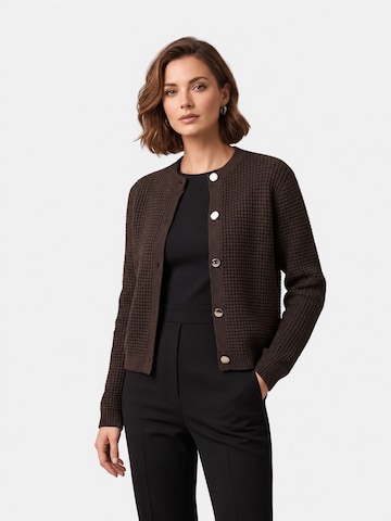 RYVAN Knit cardigan 'Strickjacken' in Brown