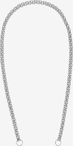 Lucardi Necklace 'Einfach' in Silver: front