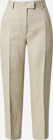 Tiger of Sweden Regular Pleated Pants 'THERA' in Grey: front