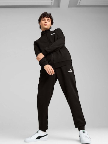 Giacca di felpa 'Puma Ess Sweat Suit Tr' di PUMA in nero