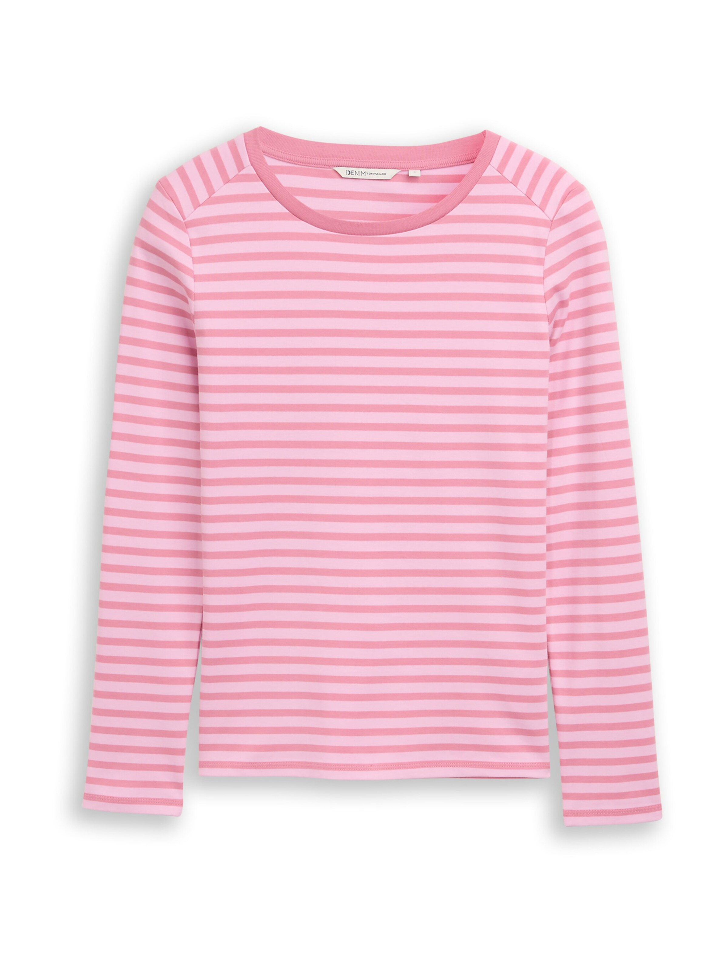 TOM TAILOR DENIM Μπλουζάκι σε ροζ: μπροστά