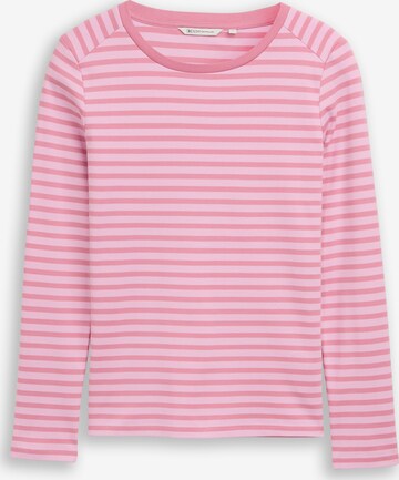 TOM TAILOR DENIM Shirt in Roze: voorkant