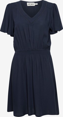 ICHI Kleid 'Hevino' in Blau: predná strana