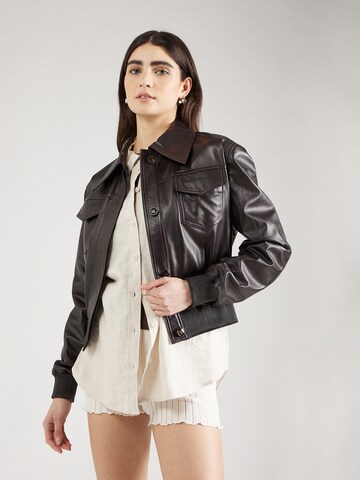 REMAIN Between-season jacket in Brown: front