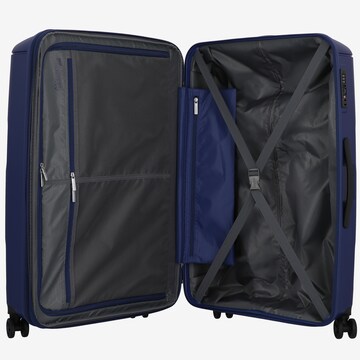 American Tourister Trolley in Blauw