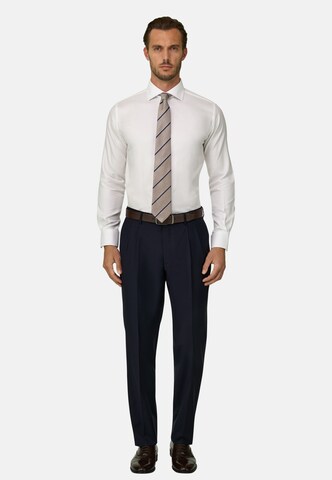 Boggi Milano Regular Fit Hemd in Weiß: Vorderseite