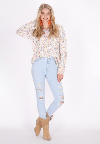IZIA - Pullover em branco