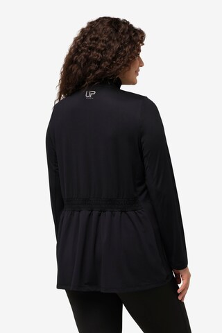 Ulla Popken Longsleeve in Schwarz: predná strana