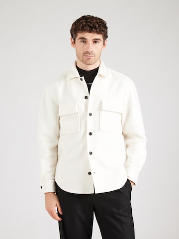 Calvin Klein Between-season jacket in White: front
