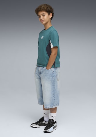 PUMA Тениска 'Ess Block' в зелено