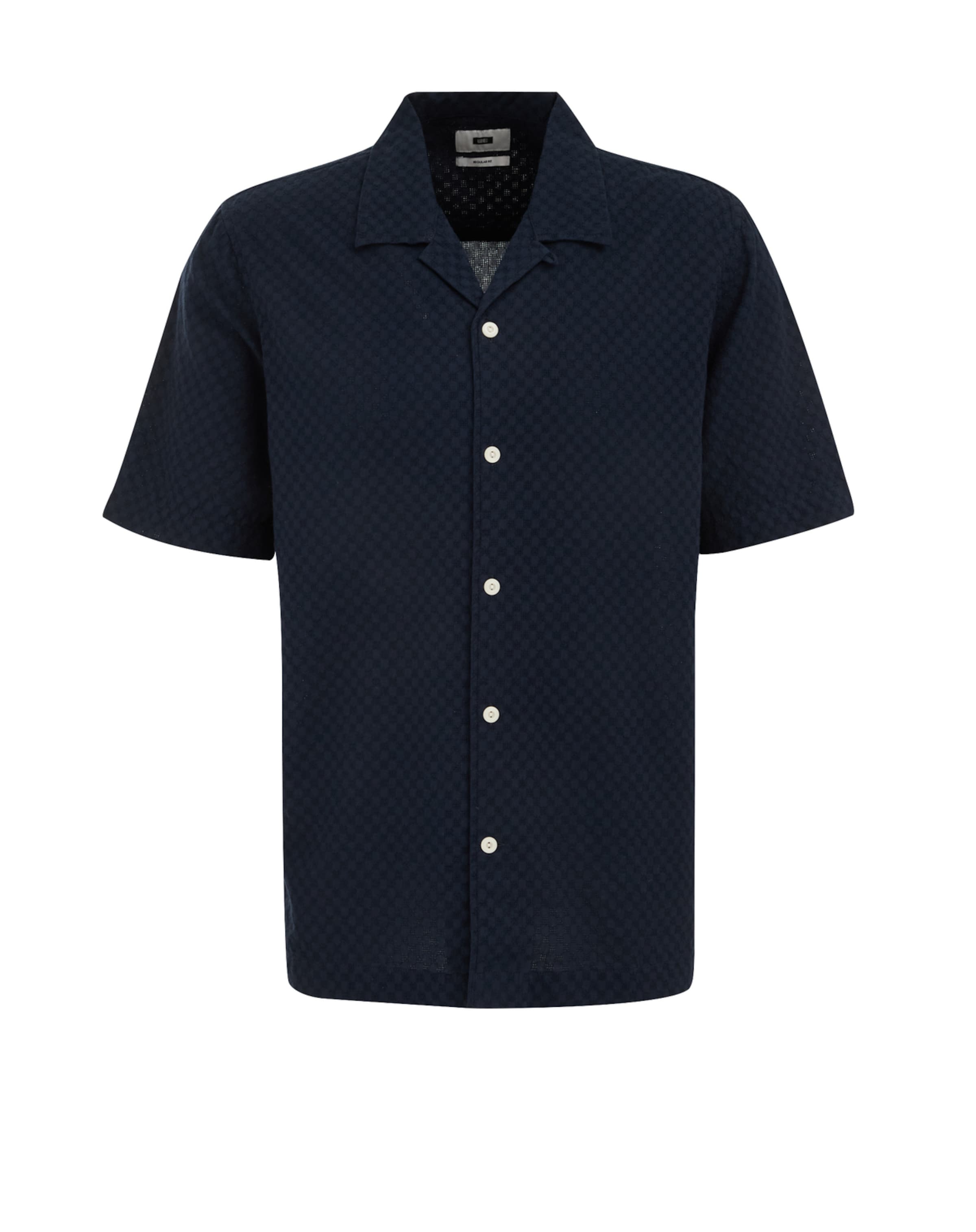 Regular fit Camicia di WE Fashion in blu: frontale