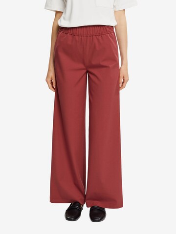 ESPRIT Wide Leg Hose in Rot: predná strana