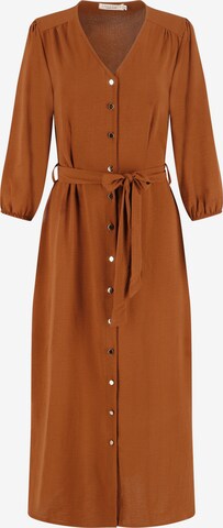 Robe LolaLiza en marron : devant