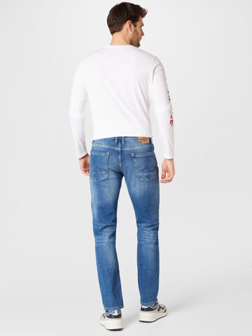 Petrol Industries Regular Jeans 'Riley' in Blau