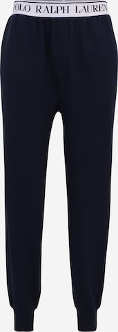 Regular Pantalon de pyjama Polo Ralph Lauren en bleu : devant